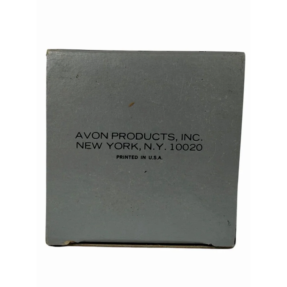 VTG AVON POT BELLY STOVE EXCALIBUR AFTERSHAVE 5 OZ